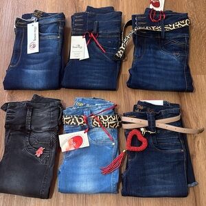 Women's Jeans - Black, Blue, and Dark Blue